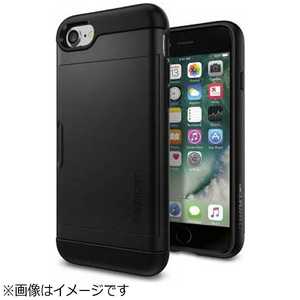 SPIGEN iPhone 7用 Slim Armor CS ブラック 042CS20455