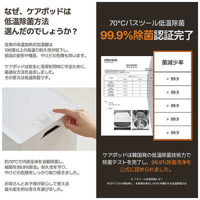 CAREPOD ケアポッド キューブプラス(CUBE PLUS) ［ハイブリッド(加熱＋