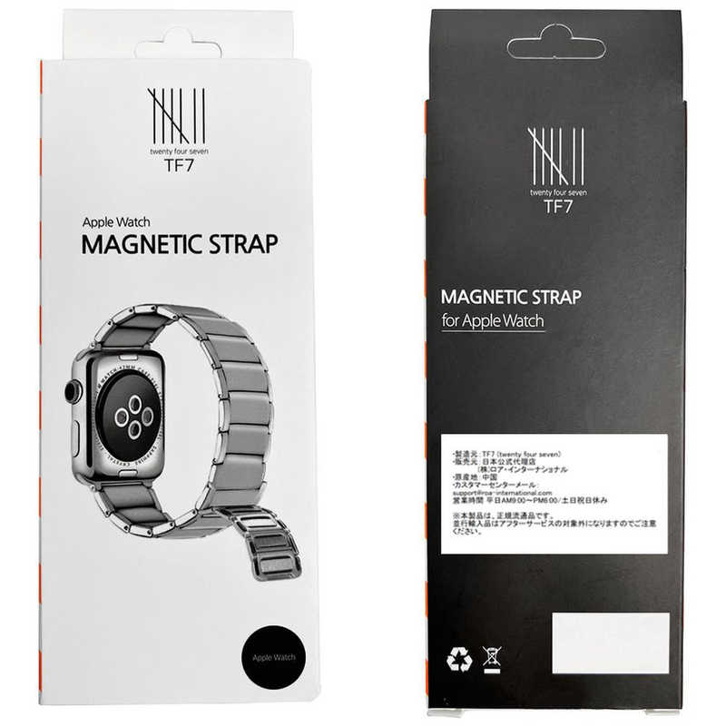 ROA ROA MAGNETIC STRAP for Apple Watch 45/44/42mm シルバー TF7 (ティーエフセブン)  TF27SV44 TF27SV44