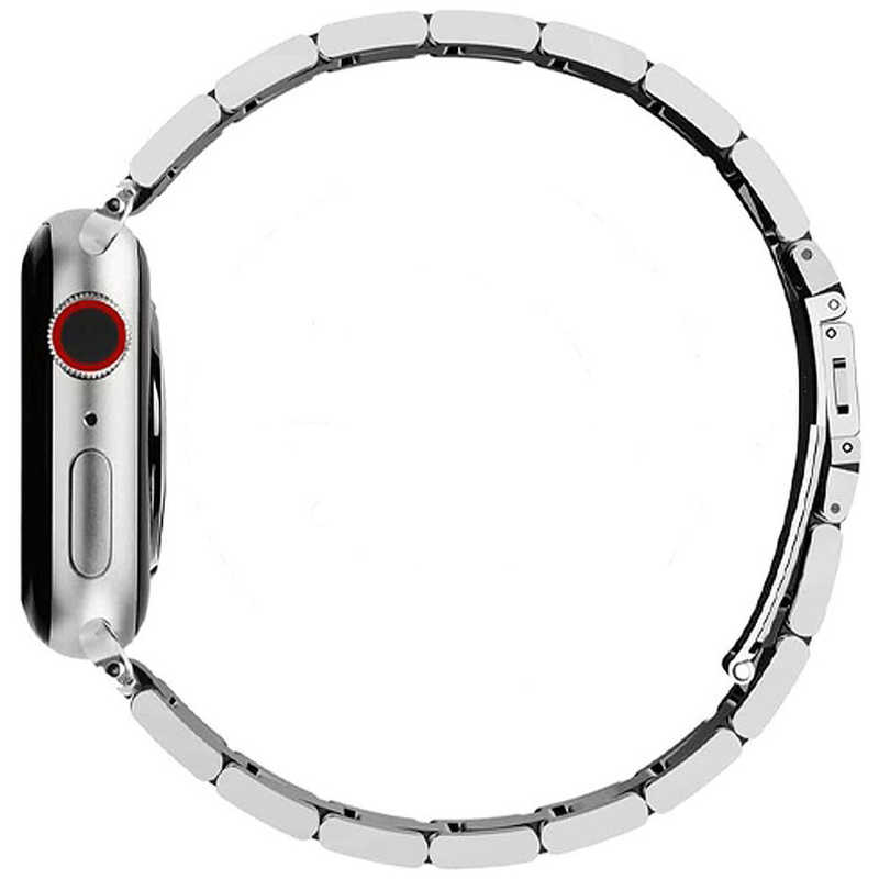 ROA ROA イージーアジャスト メタルバンド for Apple Watch 49/45/44/42mm TF7 シルバー TF72737 TF72737
