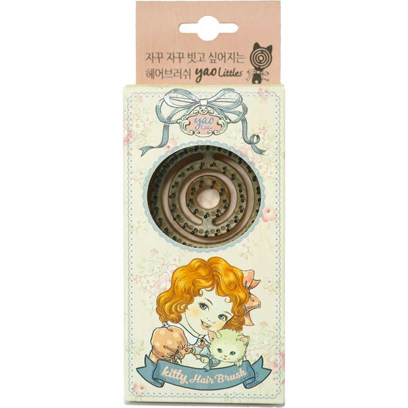 エジソン販売 エジソン販売 Yao Littles ヘアブラシ ネコ LWK  