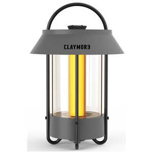 クレイモア 充電式モバイルLEDランタン CLAYMORE LAMP Selene(クレイモアランプ セレネ)Dark Gray CLL-650DG