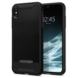 SPIGEN SGP iPhone XS MAX Case Hybrid NX Black ブラック 065CS24944