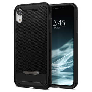 SPIGEN iPhone XR 6.1インチ用 Case Hybrid NX Black 064CS24945(ブラ