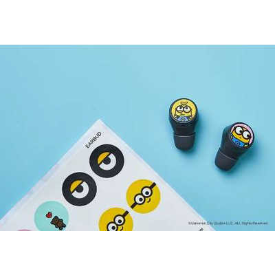 IRIVER アイリバー ミニオンズ ボブ ワイヤレスイヤホン IRIVER、ミニオンズとコラボした完全ワイヤレスイヤホン