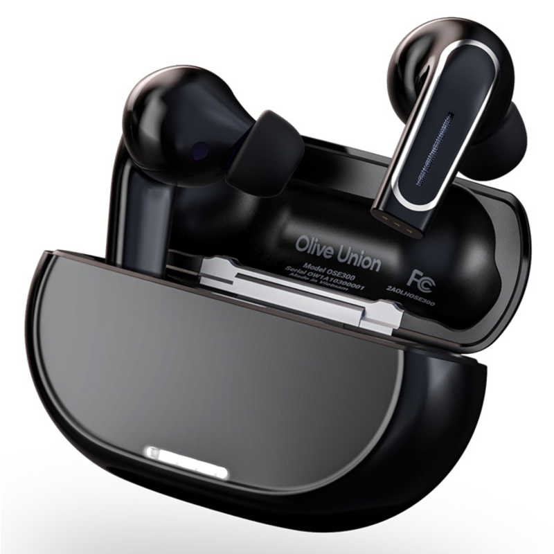 オリーブユニオン オリーブユニオン 会話サポートイヤホン Olive Smart Ear Plus ブラック OSE300 OSE300