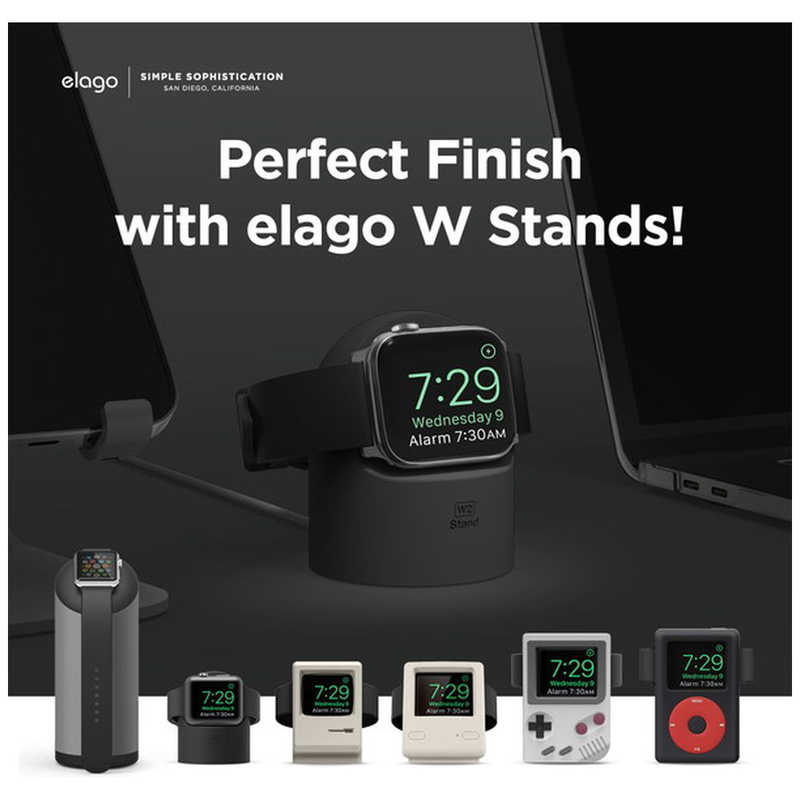 ELAGO ELAGO APPLE WATCH STRAP for Apple Watch 42/44mm Black ELW44BDRBWSBK ELW44BDRBWSBK