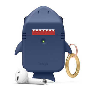 ELAGO SHARK CASE for AirPods /AirPods 2nd Charging / AirPods 2nd Wireless EL_APACSSCSK_JI