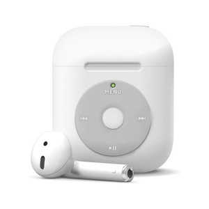 ELAGO elago エラゴ AW6 CASE for AirPods /AirPods 2nd Charging / AirPods 2nd Wireless (White) ホワイト ELAPACSSC6BWH