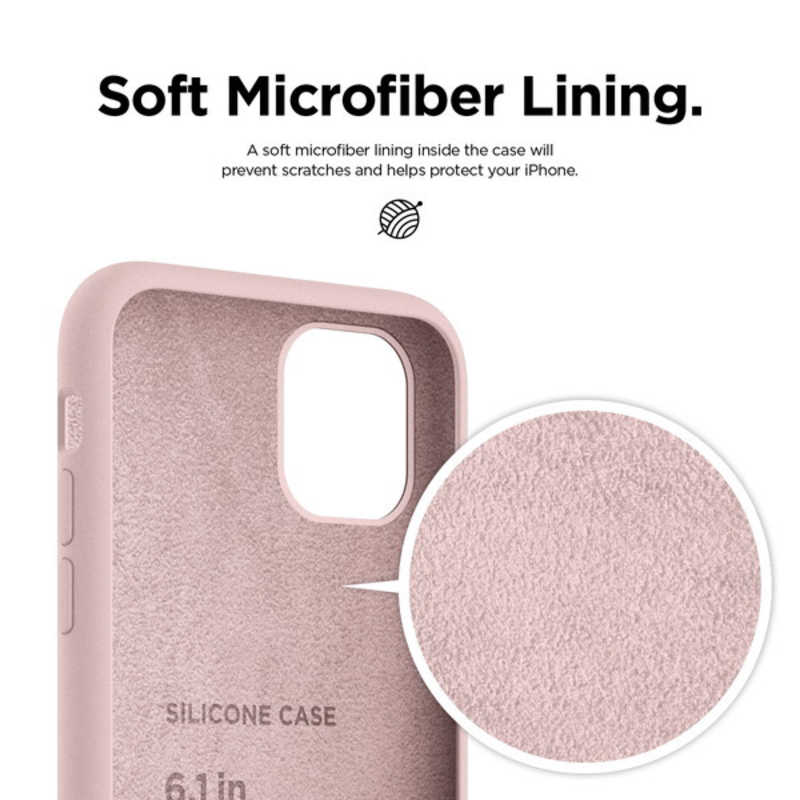 ELAGO ELAGO SILICONE CASE 2019 for iPhone11 (Lovely Pink) ELIKMCSSCS2PK ELIKMCSSCS2PK