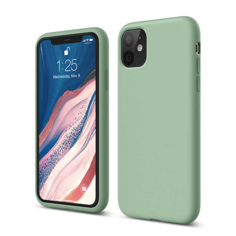 ELAGO ELAGO SILICONE CASE 2019 for iPhone11 (Pastel Green) ELIKMCSSCS2GR ELIKMCSSCS2GR