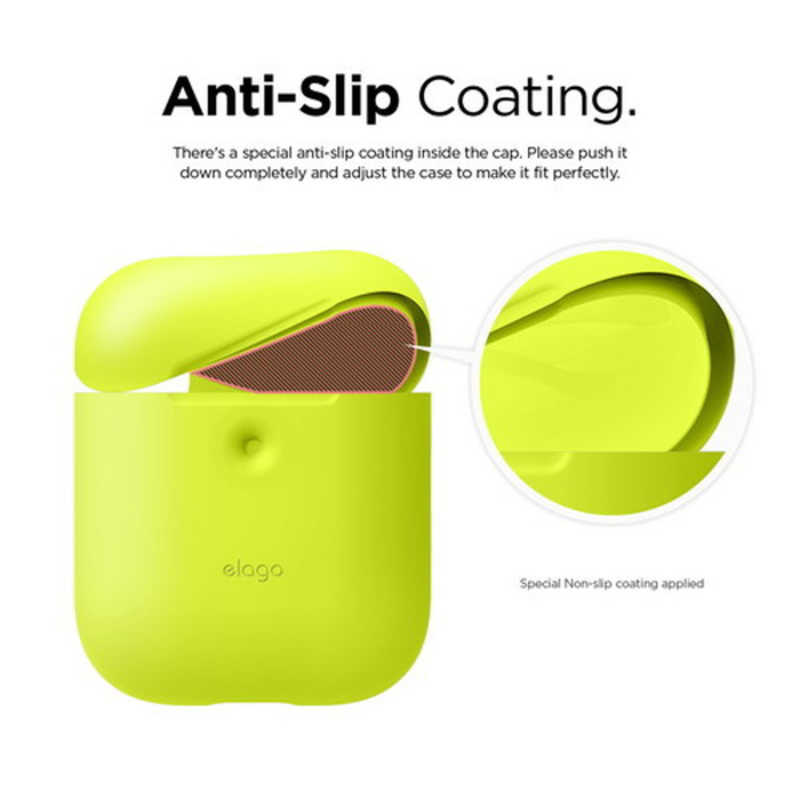 ELAGO ELAGO AIRPODS CASE for AirPods 2nd Generation Wireless Charging Case EL_A2WCSSCAW_NY EL_A2WCSSCAW_NY