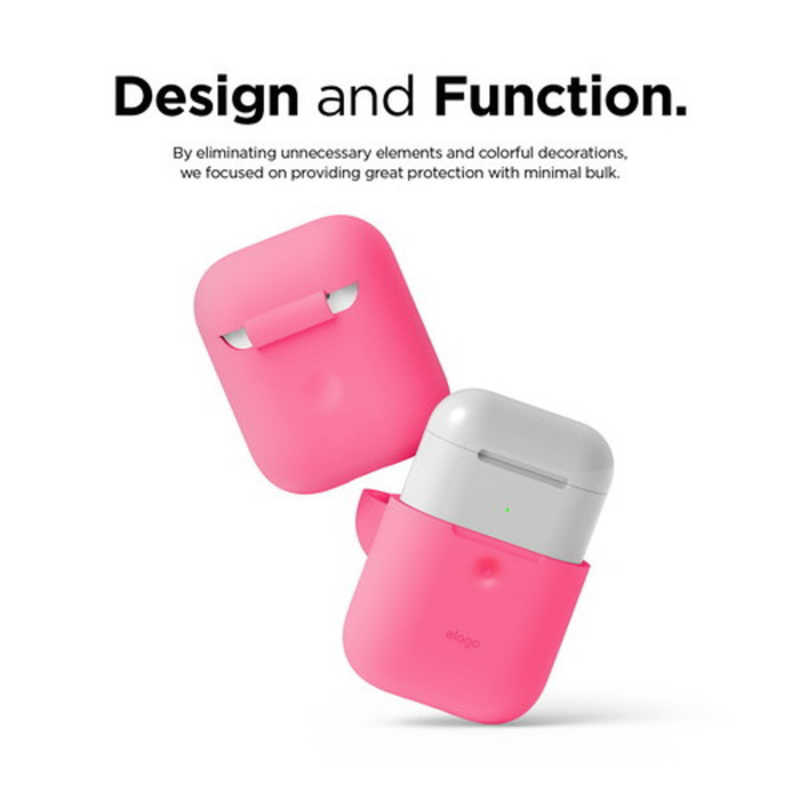 ELAGO ELAGO AIRPODS CASE for AirPods 2nd Generation Wireless Charging Case EL_A2WCSSCAW_NP EL_A2WCSSCAW_NP