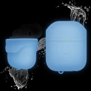 ELAGO AirPods用 WaterProof Case Night Glow Blue ELAPDCSSCWCNG ELAGO AirPods用 WaterProof Case Night Glow Blue ELAPDCSSCWCNG