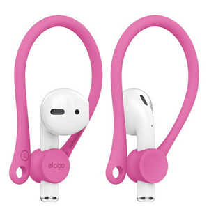 ELAGO AirPods用 イヤフック Hot Pink EL_APDCSTPEH_HP ELAGO AirPods用 イヤフック Hot Pink EL_APDCSTPEH_HP