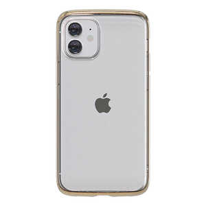 UI iPhone 12 mini 5.4インチ対応INO LINE INFINITY CLEAR ゴールド INO54LINFCLGD