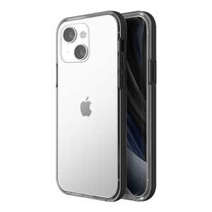 UI iPhone2021 6.1inch 2眼 INO-ACHROME SHIELD CASE ブラック INOACH1361BK ブラック