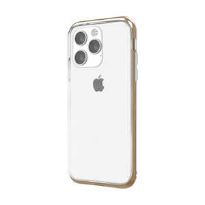 UI iPhone2021 6.1inch 2眼 INO-LINE INFINITY CLEAR ゴールド INOINFICL3P61GD ゴールド