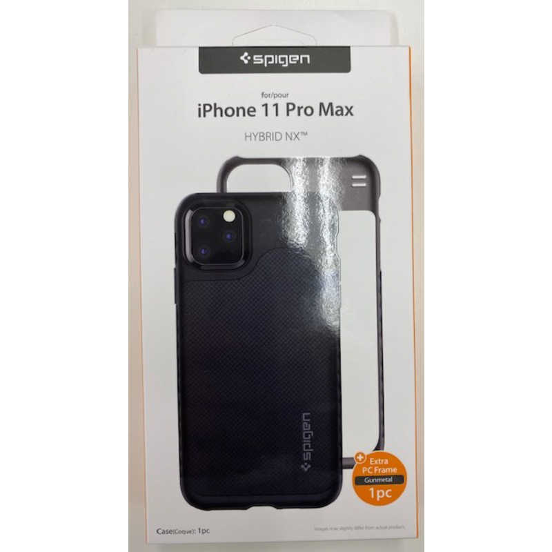 SPIGEN SPIGEN iPhone 11 Pro Max 6.5インチ Hybrid NX Matte Black ACS00285(ブラ ACS00285(ブラ