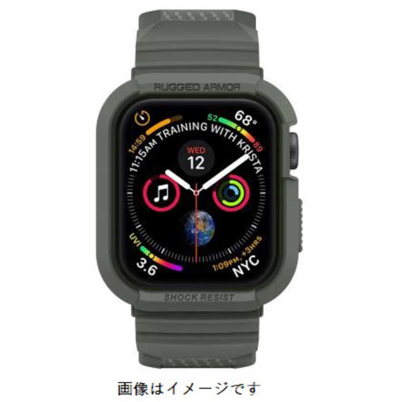SPIGEN SPIGEN Apple Watch Series 6 SE 5 4 (40mm) Case Rugged Armor Pro Black ACS00546 ACS00546