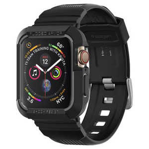 SPIGEN Apple Watch Series 6 SE 5 4 (40mm) Case Rugged Armor Pro Black ACS00546