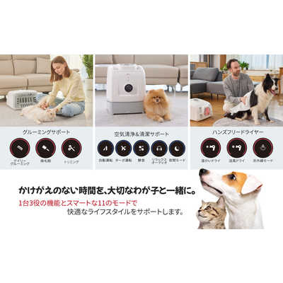 ABSFUR エブスファー 3WAY 抜け毛キャッチャー・ハンズフリー
