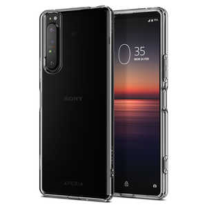 SPIGEN Xperia 1 II Case Liquid Crystal Crystal Clear ストラップホール付き ACS01182(クリア