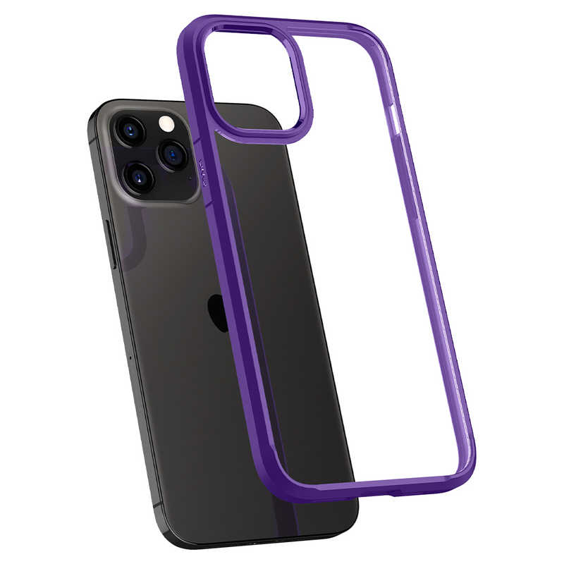 SPIGEN SPIGEN iPhone 12 Pro Max 6.7インチ対応 Crystal Hybrid Hydrangea Purple ACS01478 ACS01478