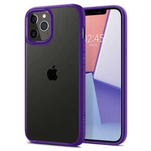 SPIGEN iPhone 12 Pro Max 6.7インチ対応 Crystal Hybrid Hydrangea Purple ACS01478
