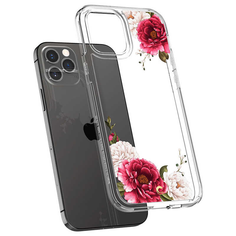 SPIGEN SPIGEN iPhone 12/12 Pro 6.1インチ対応 Pro Cecile Red Floral ACS01729 ACS01729