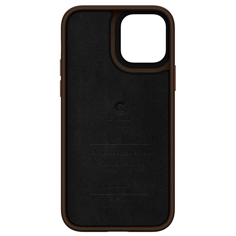 SPIGEN SPIGEN iPhone 12/12 Pro 6.1インチ対応 Pro Leather Brick Saddle Brown ACS01733 ACS01733