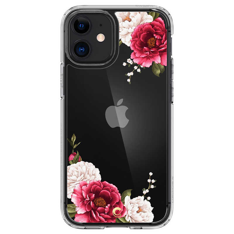SPIGEN SPIGEN iPhone 12 mini 5.4インチ対応 Cecile Red Floral ACS01780 ACS01780