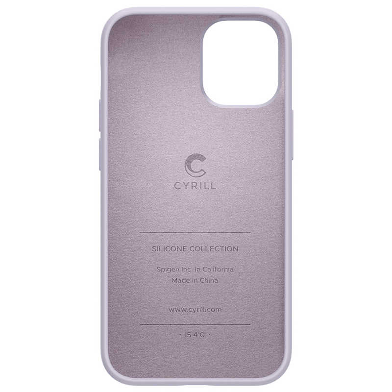 SPIGEN SPIGEN iPhone 12 mini 5.4インチ対応 Silicone Lavender ACS01786 ACS01786