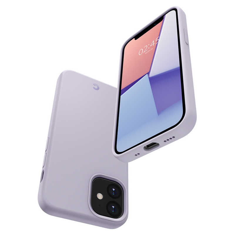 SPIGEN SPIGEN iPhone 12 mini 5.4インチ対応 Silicone Lavender ACS01786 ACS01786