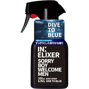INELIXER イネリクサー ボディスプレー ダイブトゥーブルー 200ml INELIXER イネリクサー ボディスプレー ダイブトゥーブルー 200ml