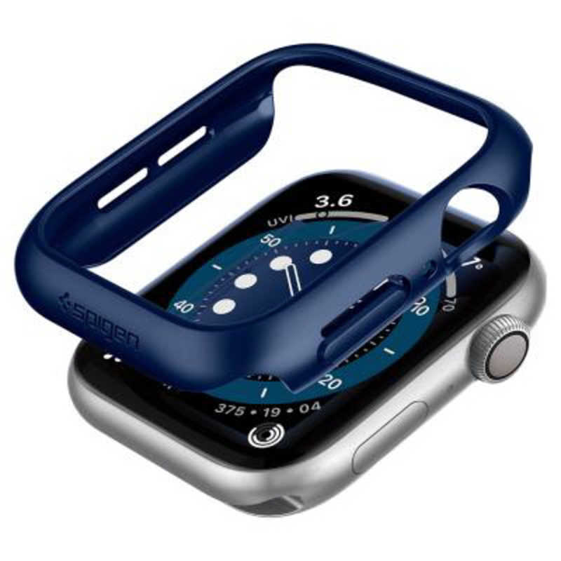 SPIGEN Apple Watch Series 6 SE 5 4 (40mm) Case Thin Fit Metallic Blue  ACS02226 - mamun.om