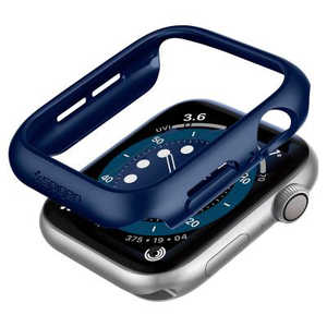SPIGEN Apple Watch Series 6 SE 5 4 (40mm) Case Thin Fit Metallic Blue ACS02226