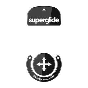 PULSAR マウスソール Superglide For Logicool GPRO X SUPERLIGHT ブラック LGSSGB