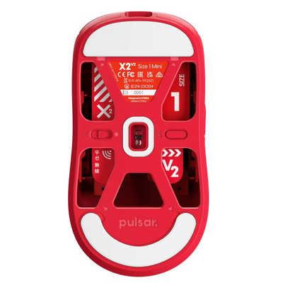 PULSAR ゲーミングマウス X2V2 Mini ［光学式 /有線/無線(ワイヤレス