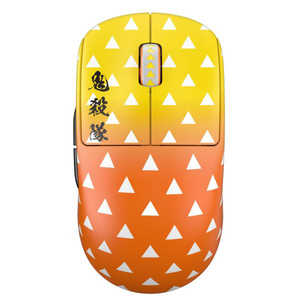 PULSAR ゲーミングマウス ［鬼滅の刃］ X2V2 Mini Gaming Mouse ［光学式 /有線/無線(ワイヤレス) /USB］ 我妻善逸 PX221MC