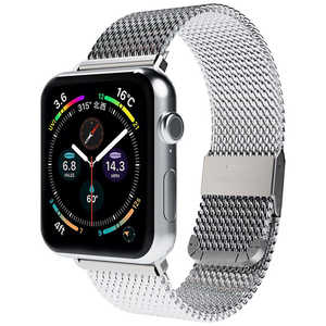 ROA CLIP MESH BAND for Apple Watch 41 / 40 / 38mm シルバｰ miak (ミアック) SMAMAW3840SL