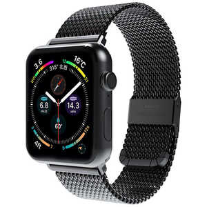 ROA CLIP MESH BAND for Apple Watch 41 / 40 / 38mm ブラック miak (ミアック) SMAMAW3840BK