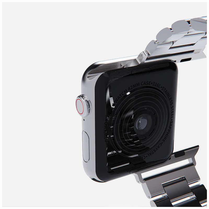 ROA ROA METAL BAND for Apple Watch 41 / 40 / 38mm シルバｰ miak (ミアック) SFBMAW3840SL SFBMAW3840SL