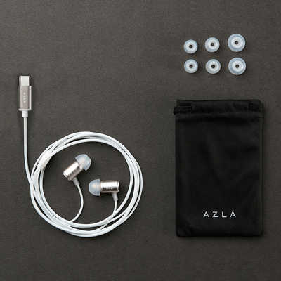 AZLA イヤホン カナル型 Type-C AZL-TRINITY-UC-GLD の通販 - カテゴリ