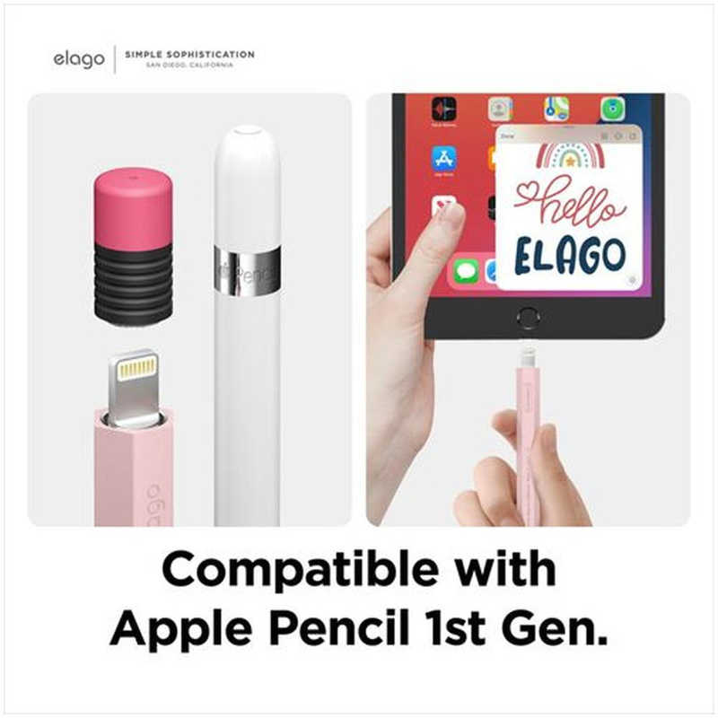 ELAGO ELAGO Apple Pencil(第1世代)対応 CLASSIC CASE 2 ラブリーピンク EL_AP1CSSCP1_PK EL_AP1CSSCP1_PK