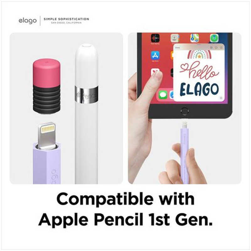 ELAGO ELAGO Apple Pencil(第1世代)対応 CLASSIC CASE 2 ラベンダー EL_AP1CSSCP1_LV EL_AP1CSSCP1_LV