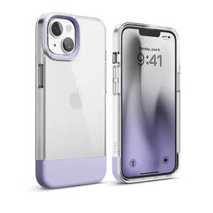 ELAGO iPhone 14 6.1インチ ケースelago GLIDE CASE (Clear/Purple) EL-INNCSPTGE-CP