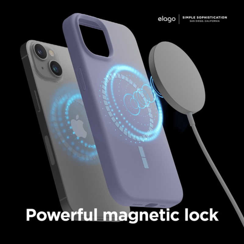 ELAGO ELAGO iPhone 14 6.1インチ ケースelago MagSafe SOFT SILICONE CASE  ELINNCSSCMSPU ELINNCSSCMSPU