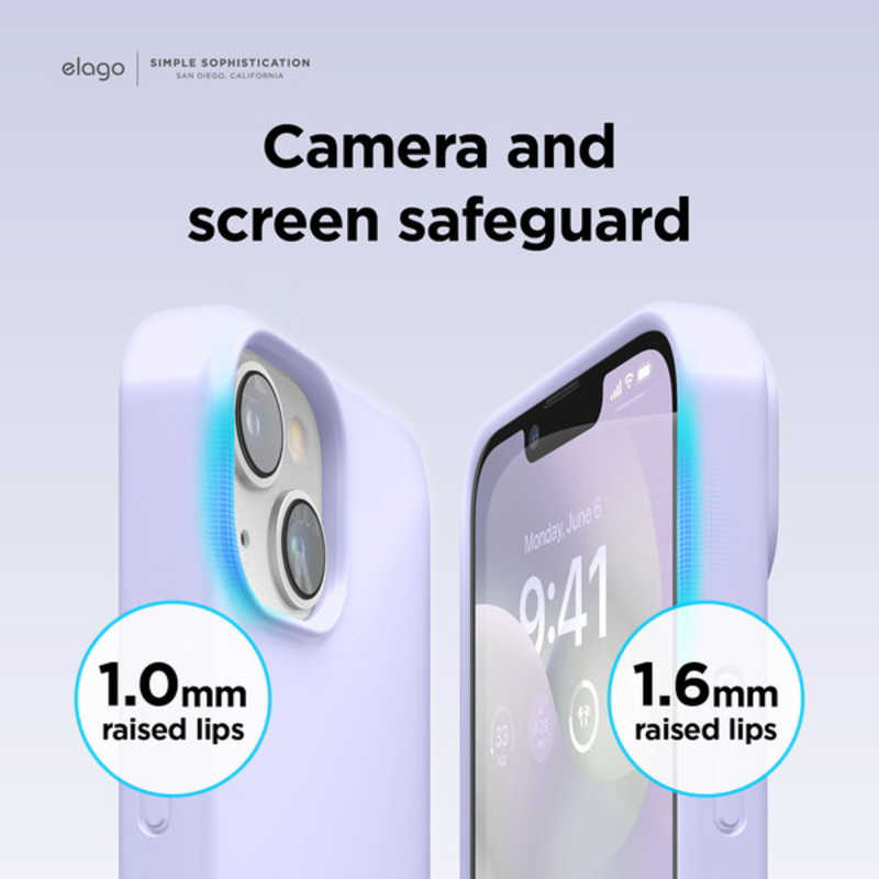 ELAGO ELAGO iPhone 14 6.1インチ ケースelago MagSafe SOFT SILICONE CASE  ELINNCSSCMSPU ELINNCSSCMSPU