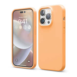ELAGO elago 耐衝撃薄型シリコンケースオレンジ iPhone 14 Pro 6.1インチ ELINPCSSCS3OR